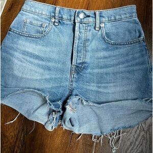 Everlane Denim Cheeky Shorts